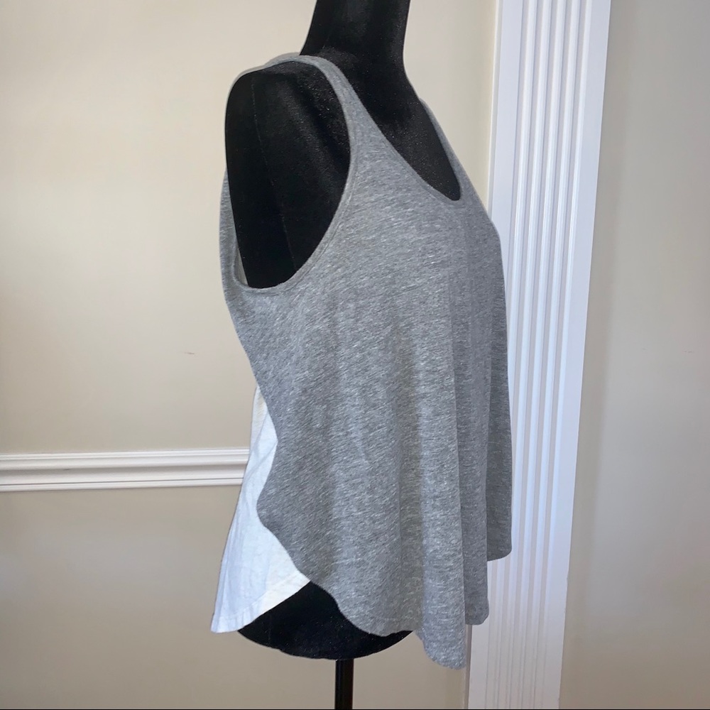 Alternative Side Slit Tank Top, Size Large